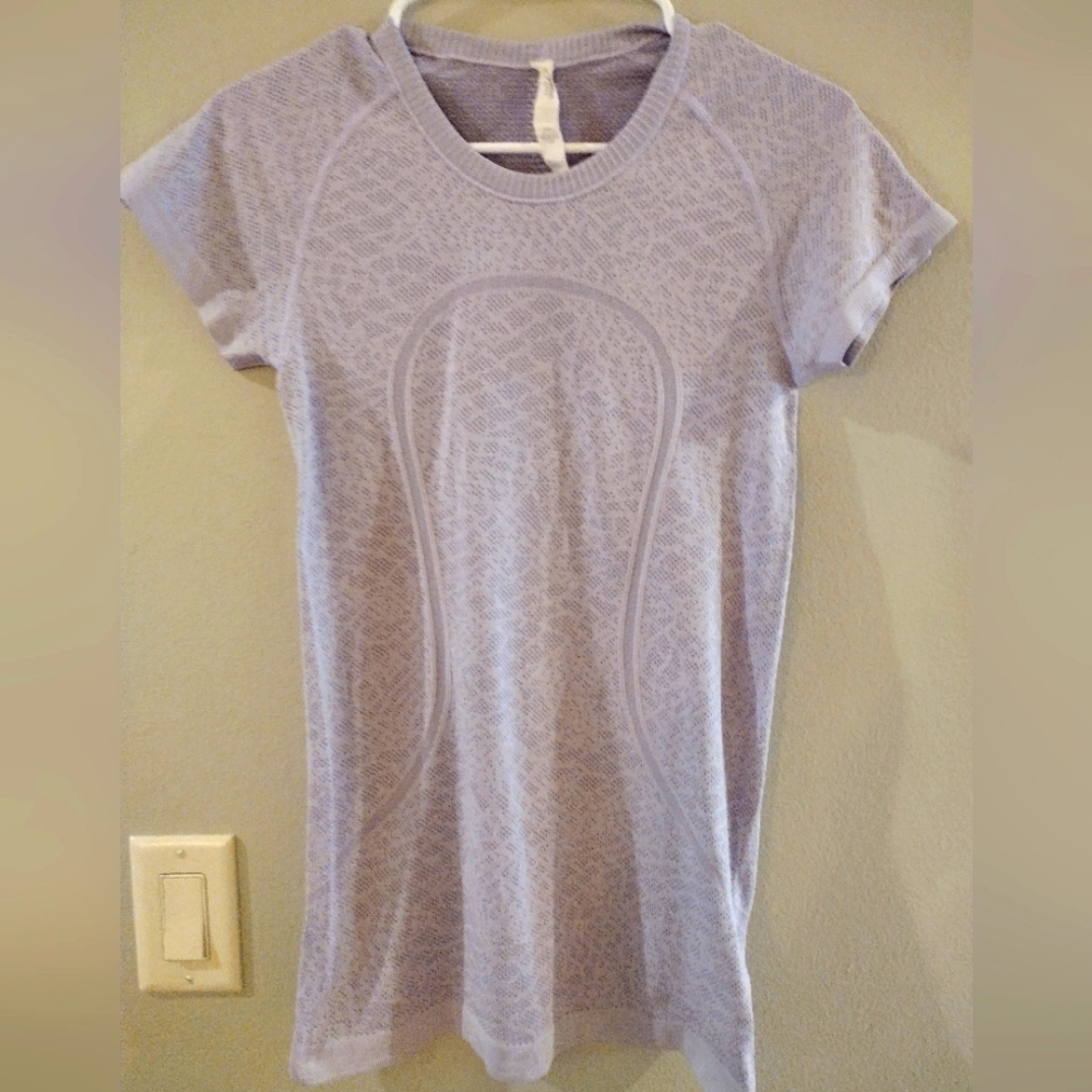 Lululemon Swiftly 6 Tech Short Sleeve Top T Shirt RARE SS